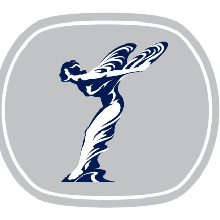 Rolls Royce Statue Color Vinyl Sticker