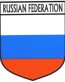 Russian Federation Flag Crest Decal Sticker