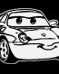 Sally Cars Vinyl Decal Sticker