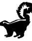 SKUNK DECAL STICKER