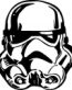 Star Wars Storm Trooper 2 Diecut Decal