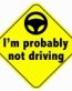 Tesla Autopilot Sticker probably not driving