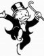 Woodrow Wilson Monopoly Game Sticker