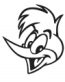 Woody-Woodpecker-Head-Funny-Cartoon-Car-DIECUT 22