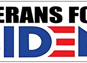 2020 veterans for biden sticker
