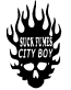 Suck Fumes City Boy Decal