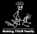 Anti Stick Family Die Cut Decal 09