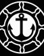 Boat Wheel and Anchor Vinyl Boating Decal