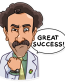 BORAT very nice funny car sticker 04