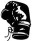 Boxing Glove Diecut Vinyl Decal