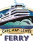 Cape May-Lewes Ferry Logo Sticker