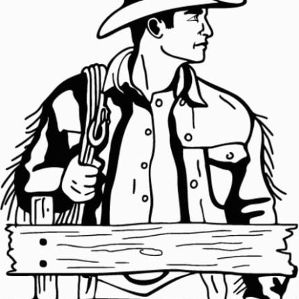 Cowboy Western Decals 05