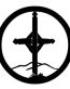 Cross Scene Circle Decal