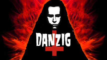 Danzig 2 Color Band Sticker