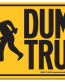 DUMP TRUMP PILE OF SHIT STICKER