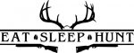 Eat Sleep Hunt Window or Wall Decal