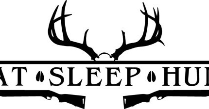 Eat Sleep Hunt Window or Wall Decal