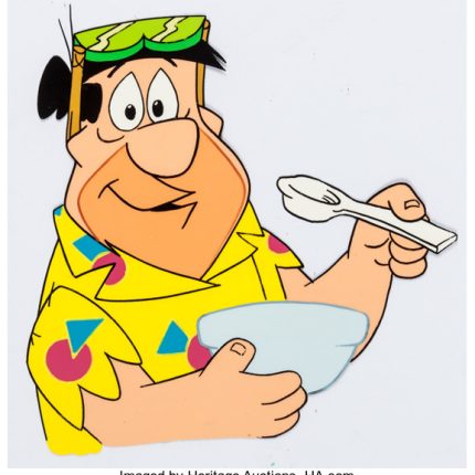 Fruity Pebbles Fred Flintstone Sticker