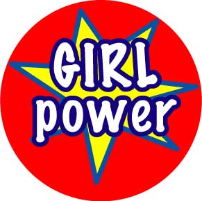 girl power sticker 2