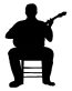 Guitarist Decal