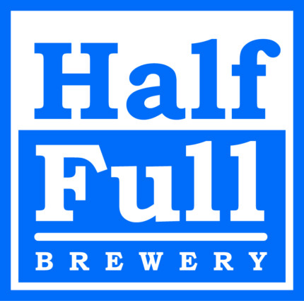 Half Full Brewing Co Logo Sticker