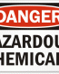 Hazardous Chemicals Danger Sign 1