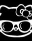 Hello K Shades Sticker