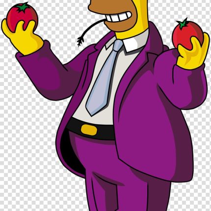 homer-simpson-purple-homer Sticker