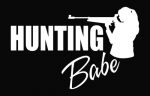 Hunting Babe Vinyl Decal Sticker