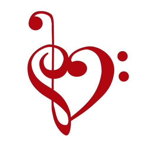 Love Music Vinyl Diecut Decal