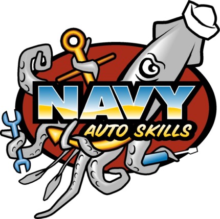 Navy Auto Skills Logo