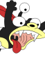 Nibbler Car Sticker Wall Decal 7