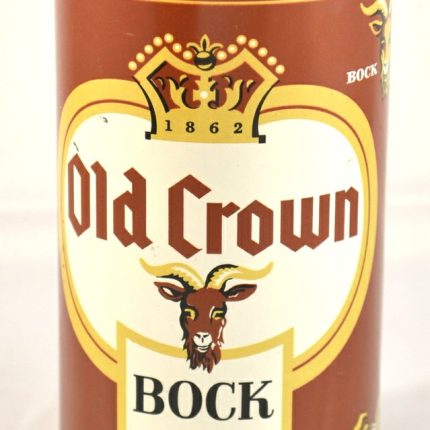 Old Crown Bock Beer Can Sticker