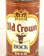 Old Crown Bock Beer Can Sticker