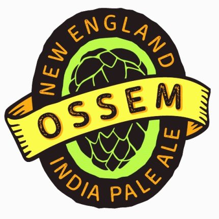 ossem INDIA PALE ALE beer-logo-Sticker