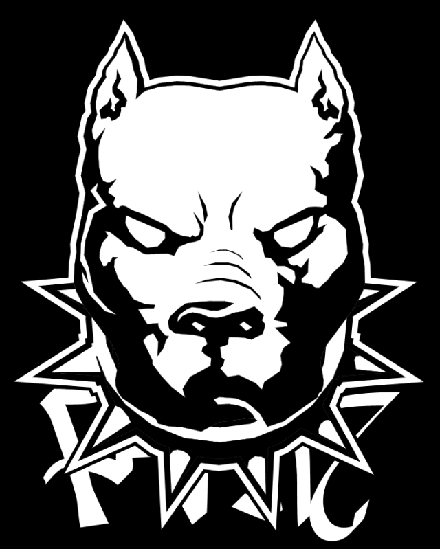 Pitbull Vinyl Car Decal 13