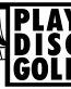 Play Disc Golf Diecut Decal