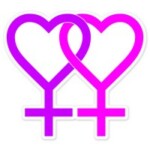 pride love female sticker