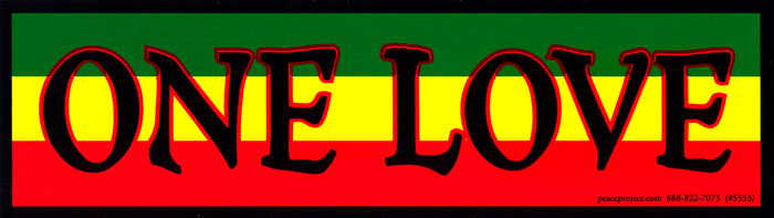 Rasta and Reggae Bumper Stickers 10