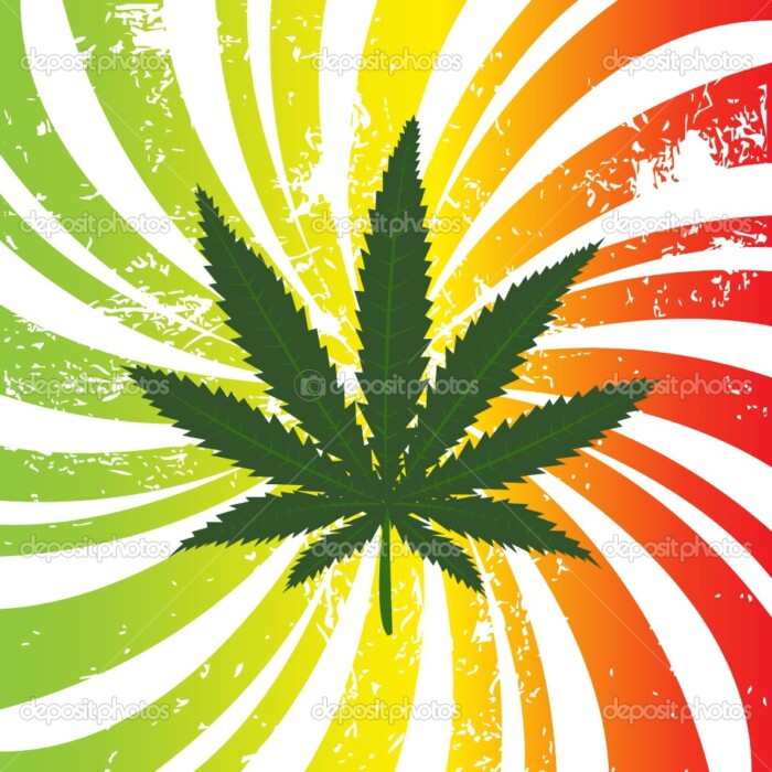 Rasta Reggae Sticker Weed 420 Decal 16