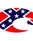 REBEL FLAG COSTA STICKER
