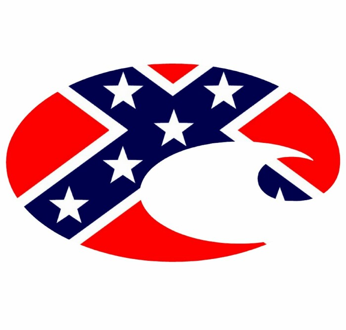 REBEL FLAG COSTA STICKER