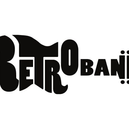 retro band logo