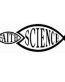 science trumps faith fish die cut decal