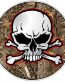 SKULL CIRCULAR FILLS Camo Nature