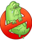 slimer ghost busters funny sticker 10