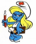 Smurfette decal 8