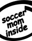 Soccer Mom Inside Decal