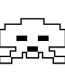 Space Invaders Alien sticker