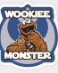 STAR WARS Wookiee Monster Sticker